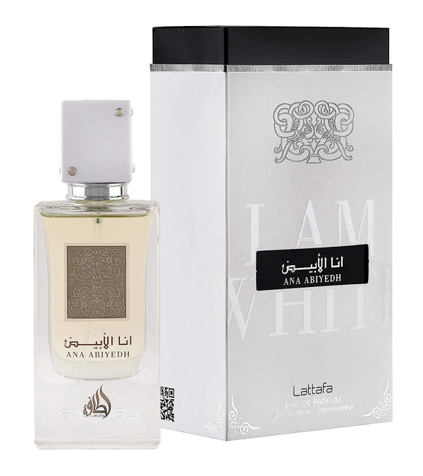 ANA ABIYEDH - I AM WHITE, EDP by Lattafa Perfumes, 60ml - lutfi.sg