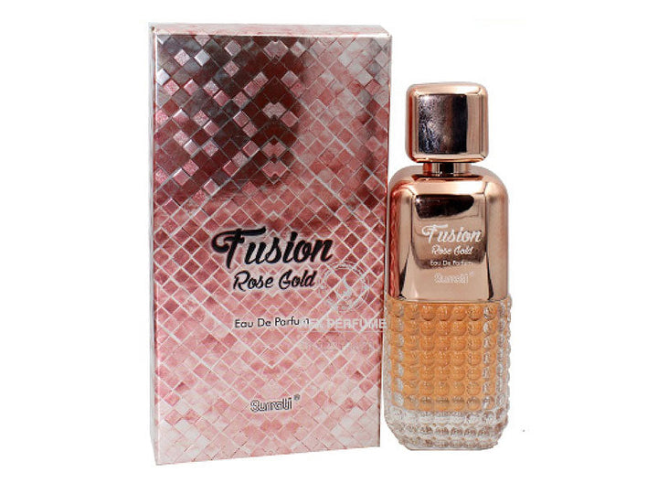 FUSION ROSE GOLD Eau De Parfum by Surrati, 100 ml - lutfi.sg