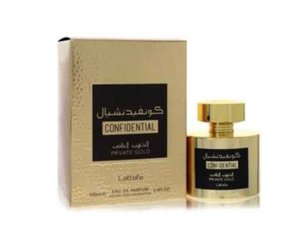 CONFIDENTIAL PRIVATE GOLD EDP by Lattafa 100ml