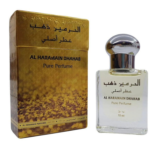 DHAHAB Pure Perfume by Al Haramain, 15 ml - lutfi.sg