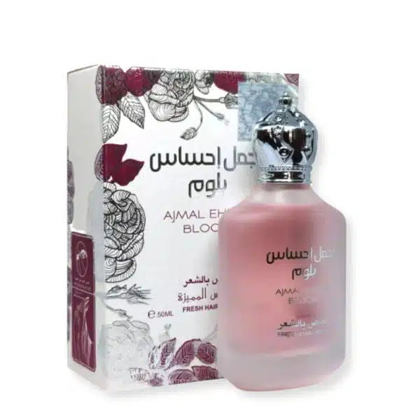 AJMAL EHSAS BLOOM HAIR MIST by Ard Al Zaafaran, 50ml - lutfi.sg