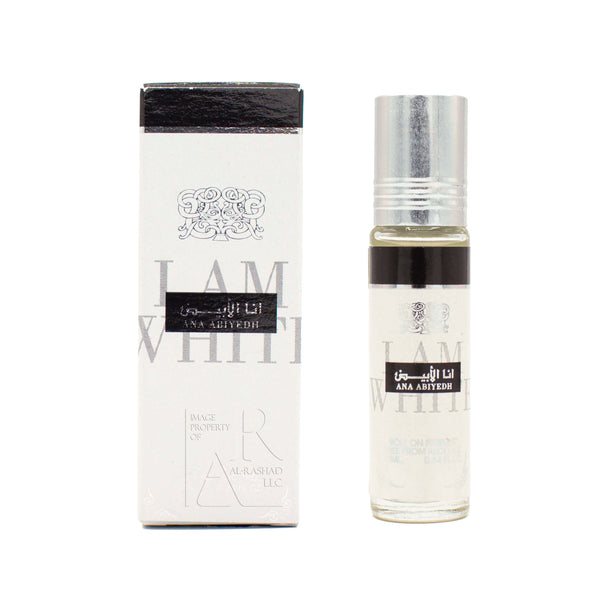 Ana Abiyedh (I am White) Roll On Perfume by Ard Al Zaafaran, 10ml