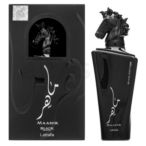 MAAHIR BLACK EDP by Lattafa Perfumes, 100ml