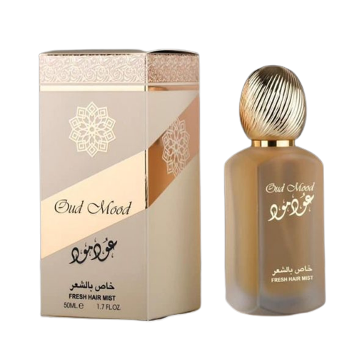 OUD MOOD FRESH HAIR MIST by Lattafa, 50ml - lutfi.sg