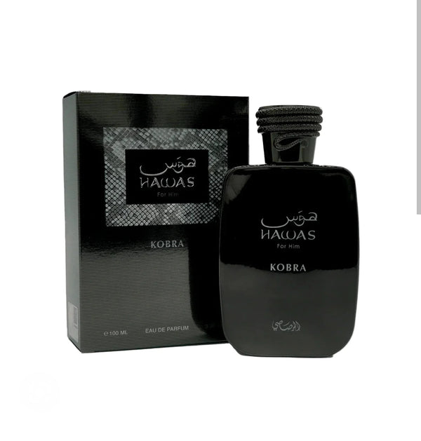 HAWAS KOBRA EDP FOR MEN by Rasasi 100ml