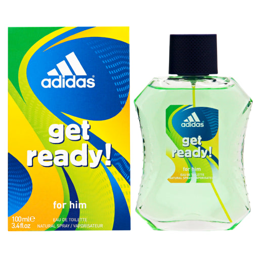GET READY Eau De Toilette For Men by Adidas, 100ml - lutfi.sg