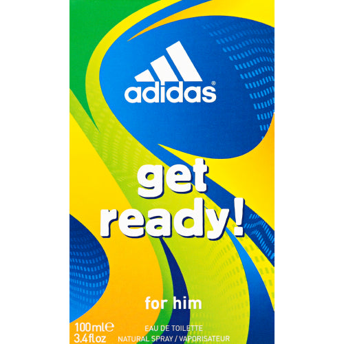GET READY Eau De Toilette For Men by Adidas, 100ml - lutfi.sg