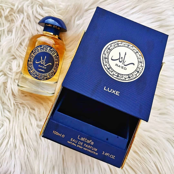 RA'ED GOLD LUXE EDP by Lattafa Perfume , 100ml - lutfi.sg