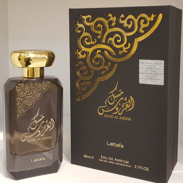 MUSK AL AROOS EDP by Lattafa Perfumes, 80ml - lutfi.sg