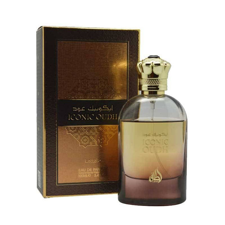 Lattafa, Iconic Oudh, Eau De Parfum, 100 ml - lutfi.sg