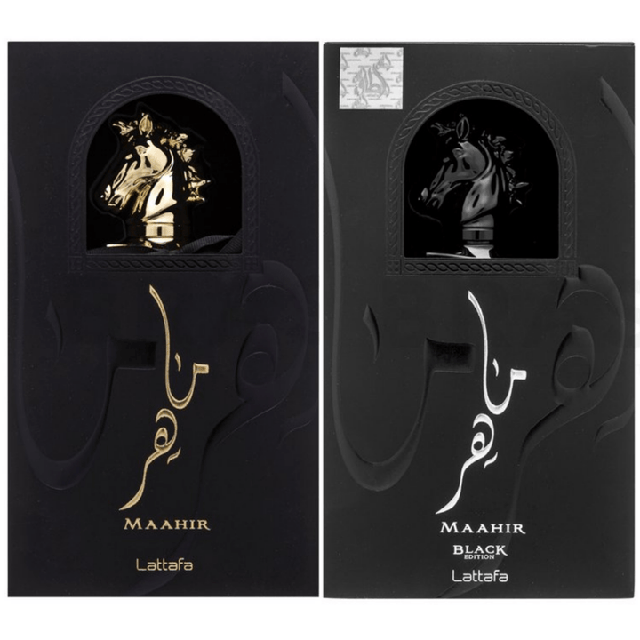 Maahir & Maahir Black Edition EDP-100ml by Lattafa - lutfi.sg