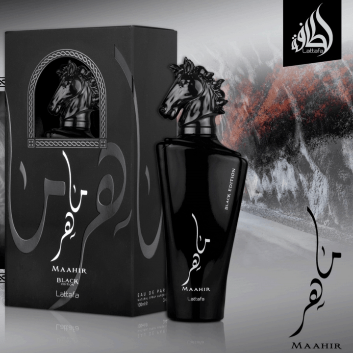 Maahir & Maahir Black Edition EDP-100ml by Lattafa - lutfi.sg