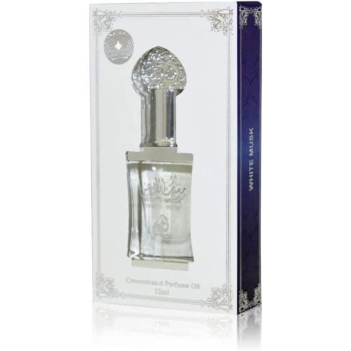 WHITE MUSK, ARABIYAT, Non Alcoholic Concentrated Perfume Oil or Attar for Unisex, 12 ml by My Perfumes - lutfi.sg