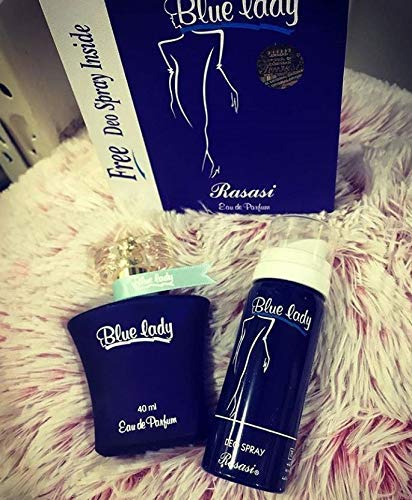 BLUE LADY EDP for Woman by Rasasi Perfumes, 40ml (with Deo) - lutfi.sg