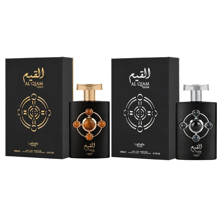 Al Qiam Gold & Silver EDP-100ml | by Lattafa Perfumes - lutfi.sg