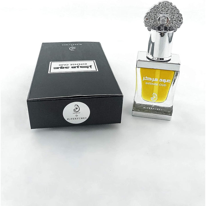 INTENSE OUD, ARABIYAT, Non Alcoholic Concentrated Perfume Oil or Attar for Unisex, 12 ml by My Perfumes - lutfi.sg