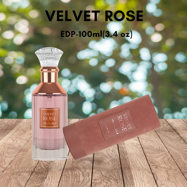 VELVET ROSE Eau de Parfum by Lattafa Perfumes, 100ml - lutfi.sg