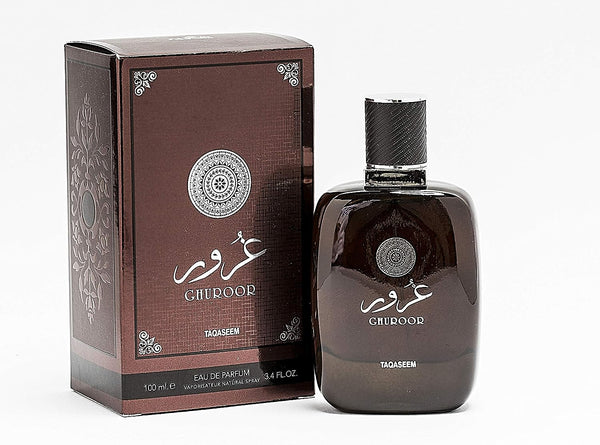 TAQASEEM GHUROOR EAU DE PARFUM by Lattafa Perfumes, 100ml - lutfi.sg