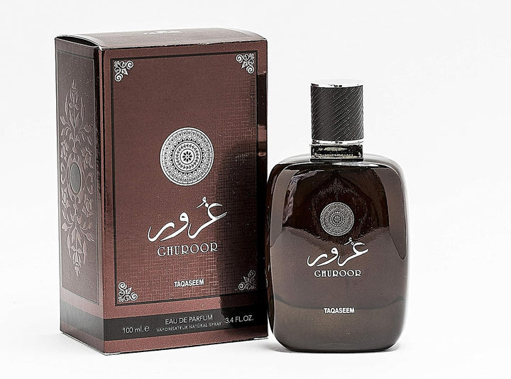 TAQASEEM GHUROOR EAU DE PARFUM by Lattafa Perfumes, 100ml - lutfi.sg
