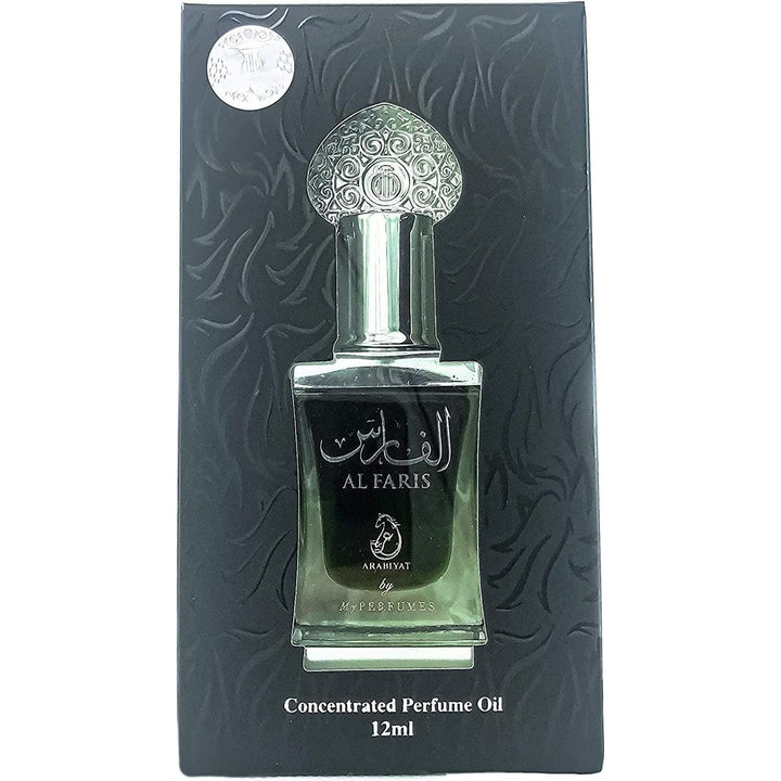 AL FARIS, ARABIYAT, Non Alcoholic Concentrated Perfume Oil or Attar for Unisex, 12 ml by My Perfumes - lutfi.sg