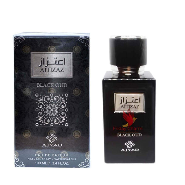 Aitizaz Black Oud Eau De Parfum by Ajyad, 100 ml - lutfi.sg