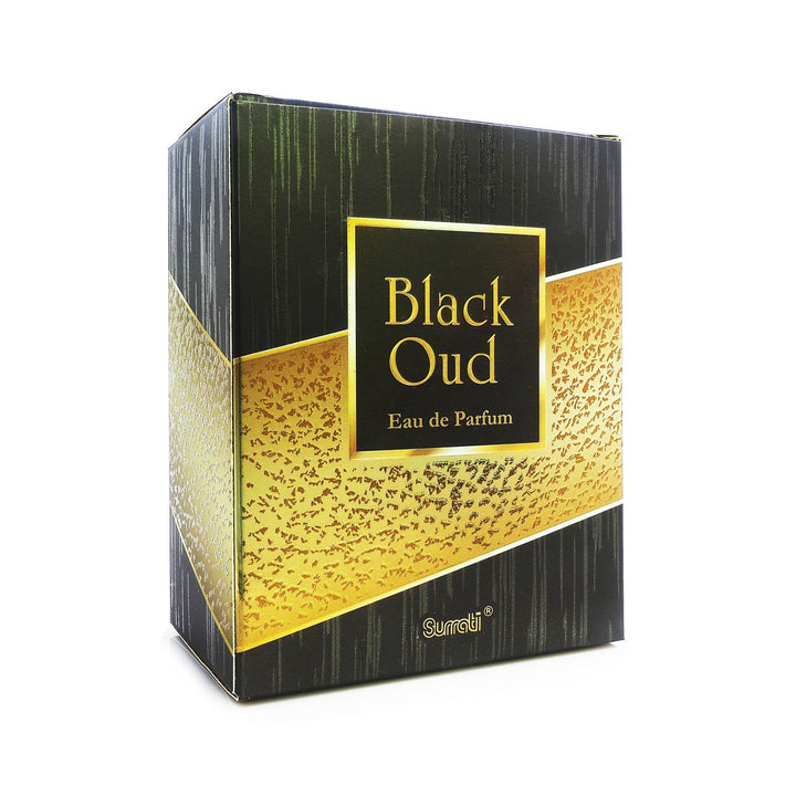 Black Oud Eau De Parfum by Surrati, 100 ml - lutfi.sg