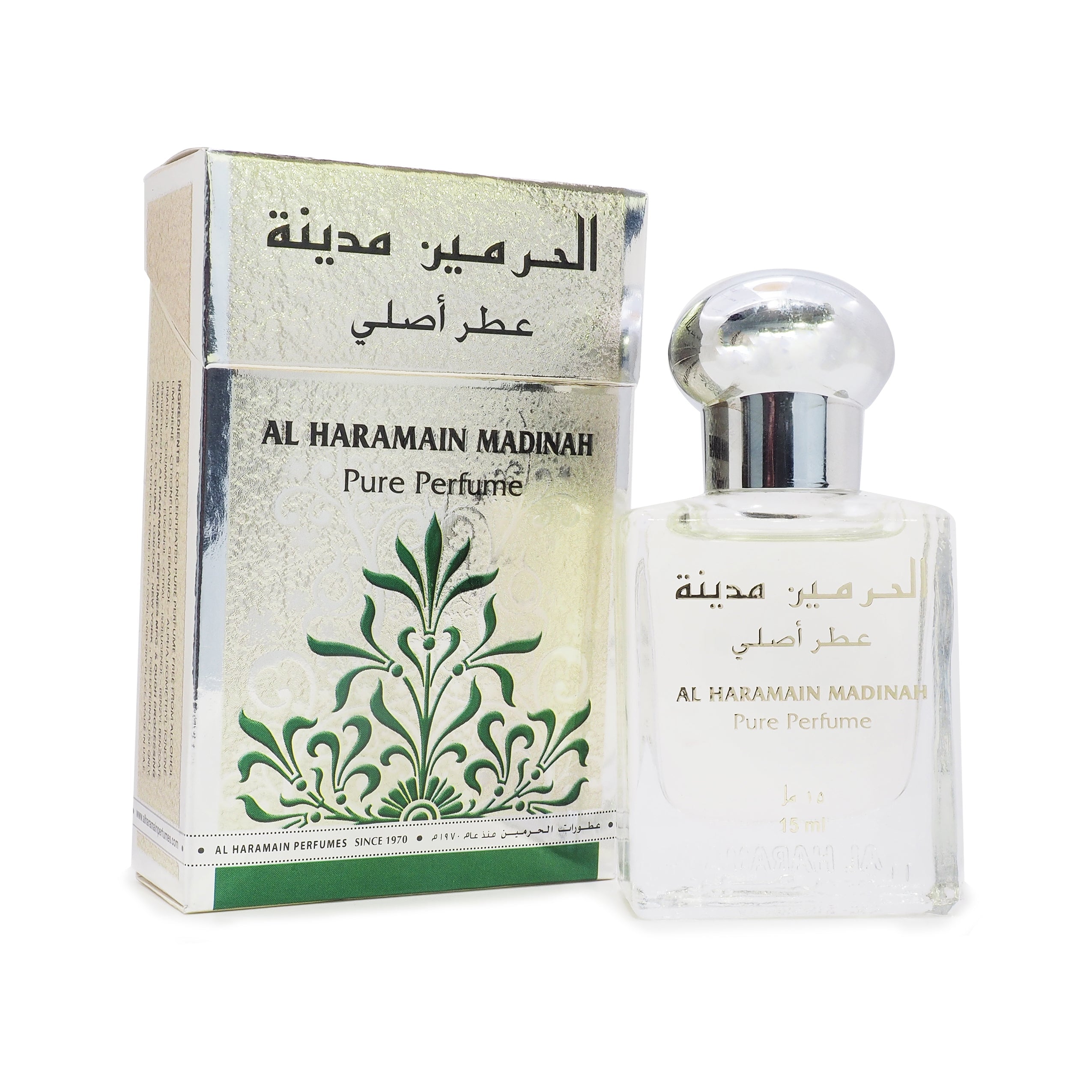 MADINAH Pure Perfume By Al Haramain 15 Ml Lutfi sg