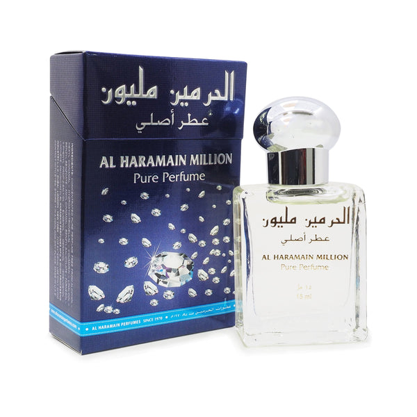 MILLION Pure Perfume by Al Haramain, 15 ml - lutfi.sg