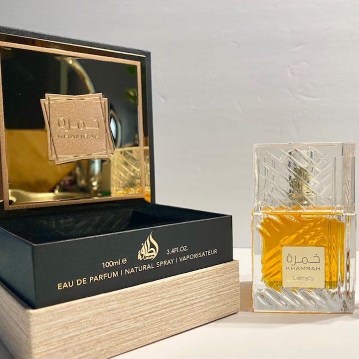 KHAMRAH EDP by Lattafa Perfumes , 100ml - lutfi.sg