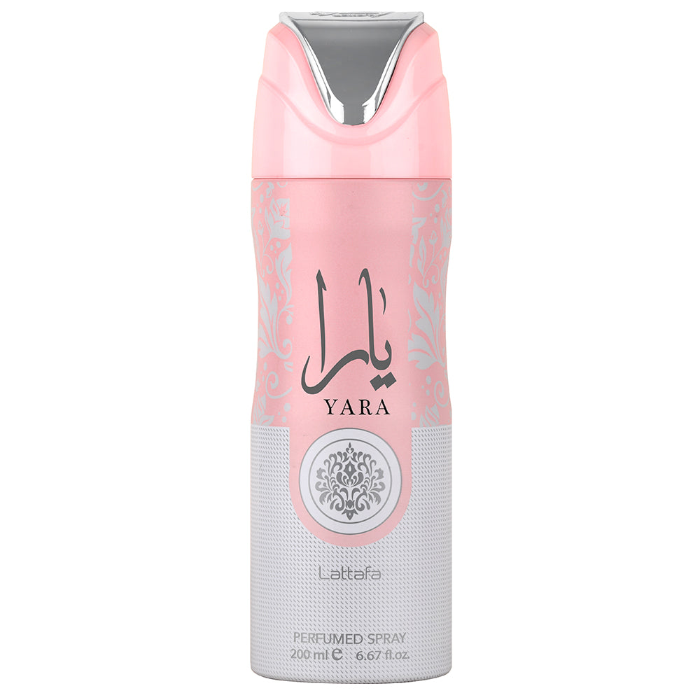 YARA PINK Perfume Body Spray for Women by Lattafa, 200ml – lutfi.sg