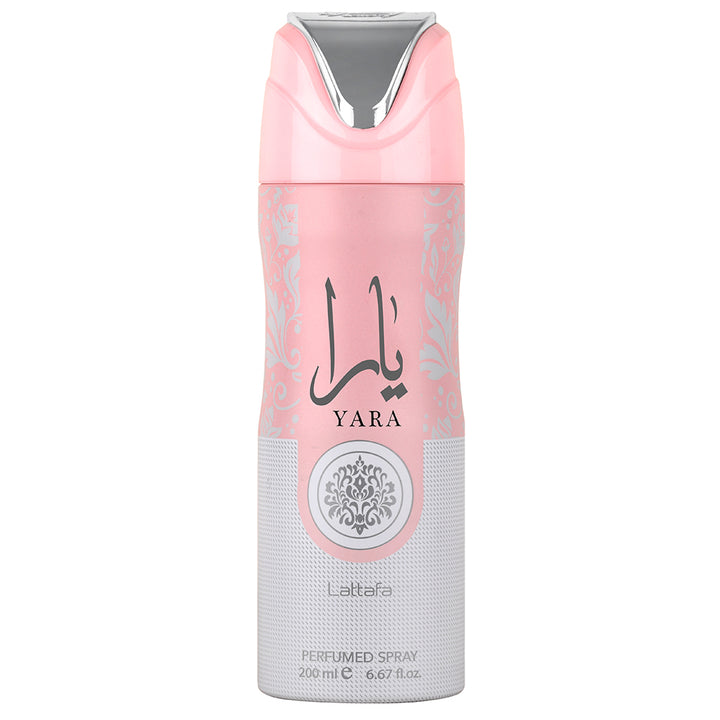 YARA PINK Perfume Body Spray for Women by Lattafa, 200ml - lutfi.sg