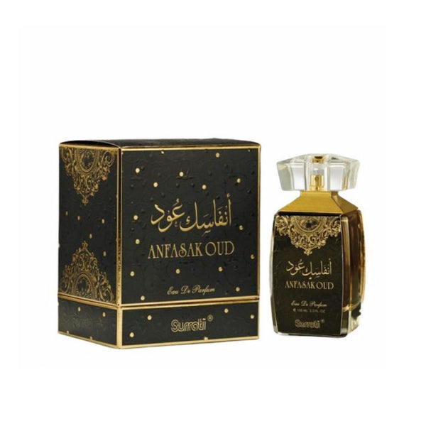 Anfasak Oud Eau De Parfum by Surrati, 100 ml - lutfi.sg