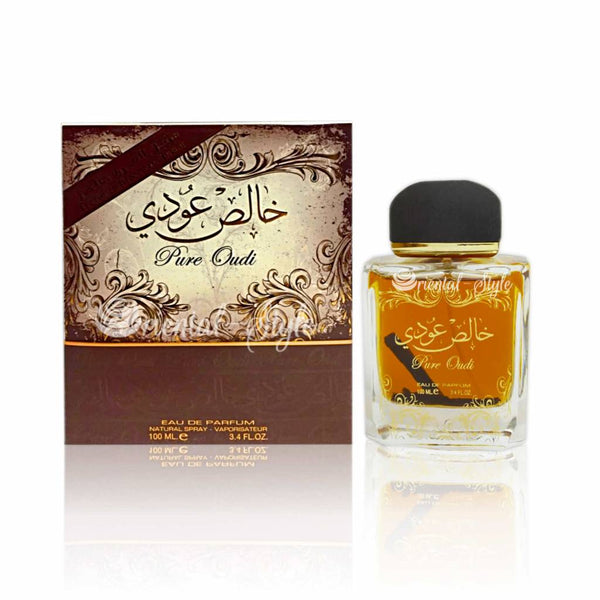 PURE OUDI KHALIS EAU DE PARFUM by Lattafa Perfumes, 100ml - lutfi.sg